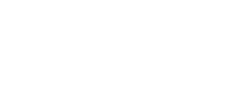 Sugar Magnolia Cafe Logo - White script text above illustrated magnolia bloom with scroll work and sans-serif text at bottom